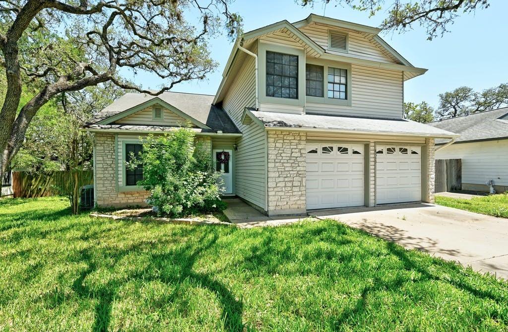 View 8713 Verona Trl in Maple Run Sec 08 8713 Verona Trl - front exterior - Luxury home in Maple Run Sec 08, Austin, TX