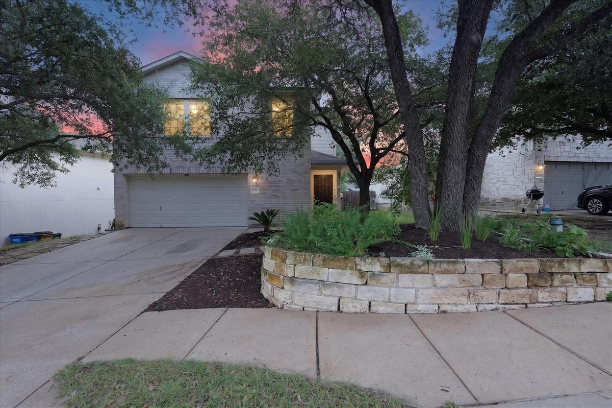 View 8716 Davis Oaks TRL in Dittmar Crossing 8716 Davis Oaks TRL - front exterior - Luxury home in Dittmar Crossing, Austin, TX