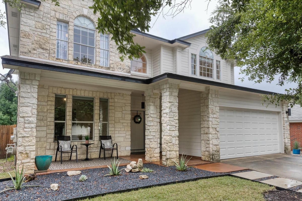 8732 Corran Ferry Dr - front exterior - Luxury home in Sendera Sec 12-B, Austin, TX