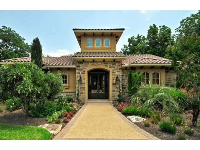 View 8800 Big View Dr in Lake Austin 8800 Big View Dr - front exterior - Luxury home in Lake Austin, Austin, TX