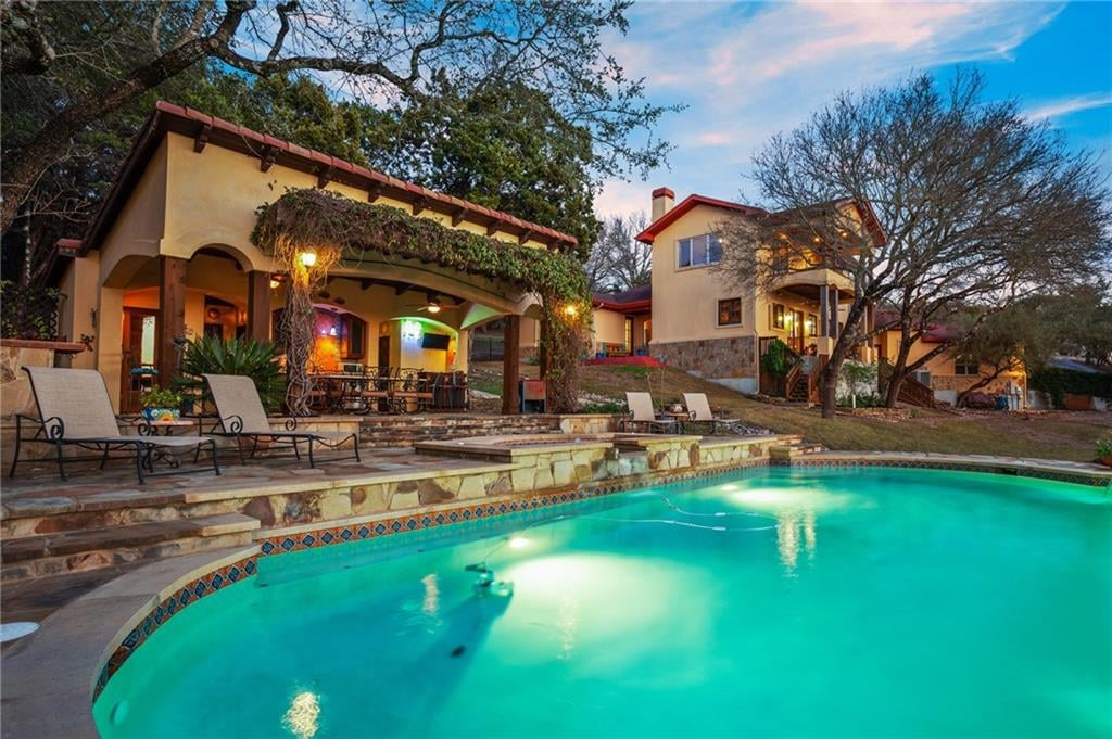 View 8800 Mountbatten Cir in Westminster Glen Ph 01 8800 Mountbatten Cir - front exterior - Luxury home in Westminster Glen Ph 01, Austin, TX