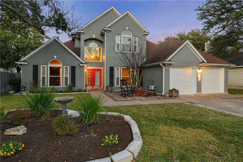 View 8802 Fritsch Dr in Meadows Brushy Creek 8802 Fritsch Dr - front exterior - Luxury home in Meadows Brushy Creek, Austin, TX