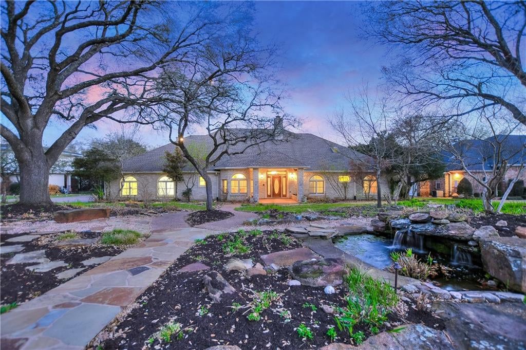 View 8809 Bell Mountain Dr in Long Canyon 02-A 8809 Bell Mountain Dr - front exterior - Luxury home in Long Canyon 02-A, Austin, TX