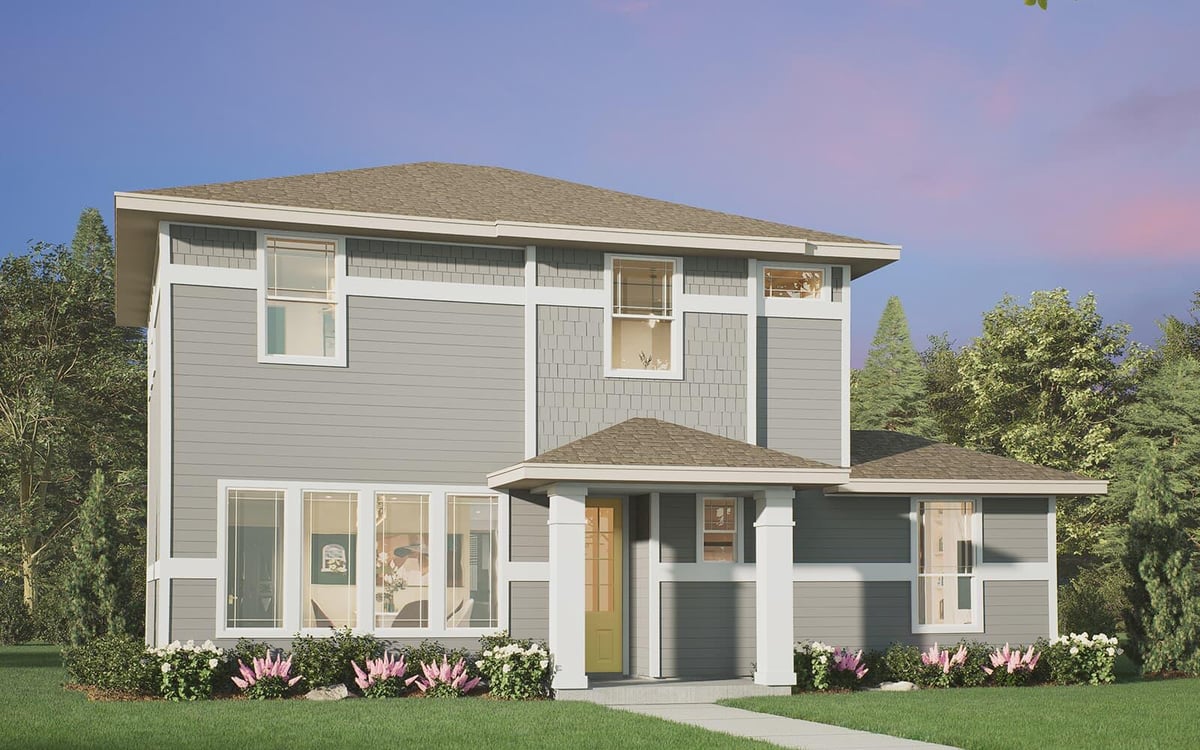 Living area at 8810 Marmoset Way - 3 bed 3 bath home