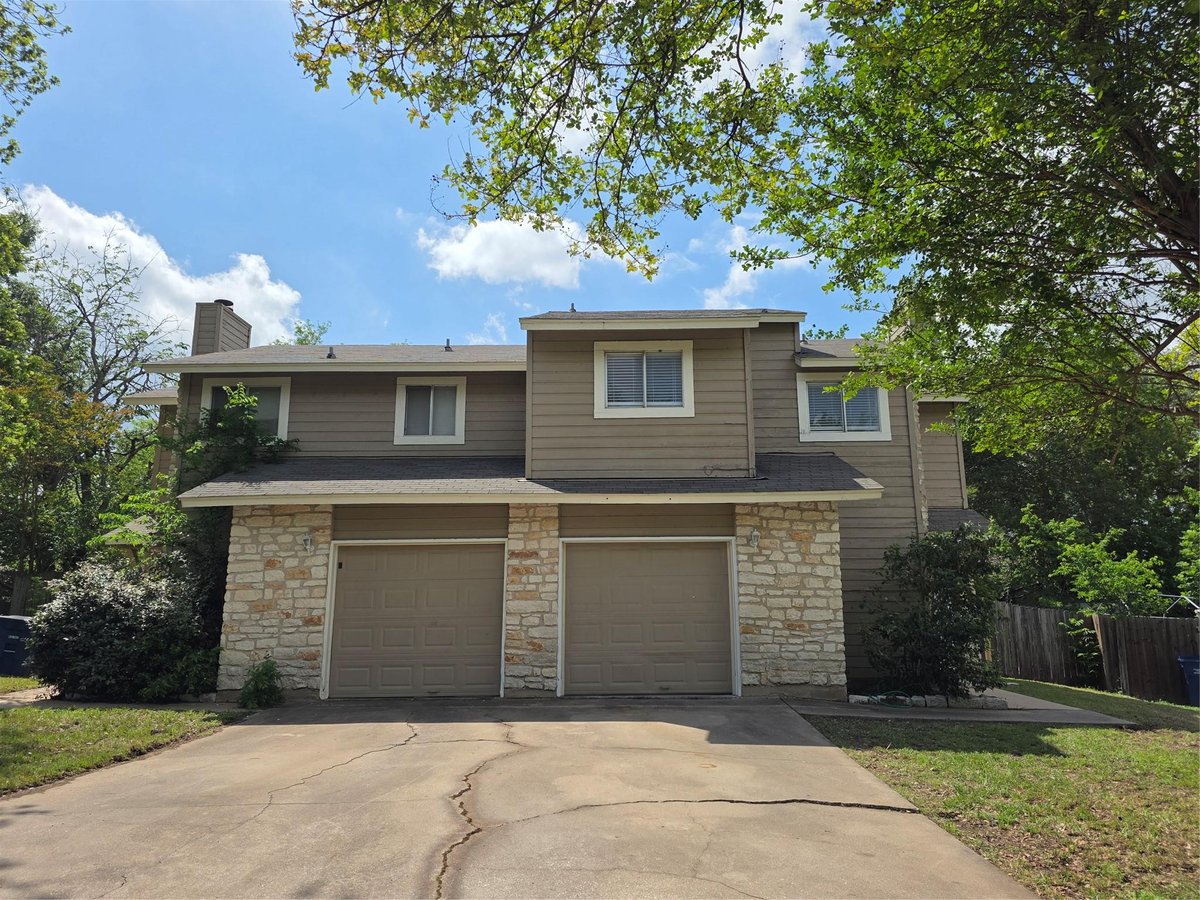 View 8818 Clearbrook Trl in Springwoods 8818 Clearbrook Trl - front exterior - Luxury home in Springwoods, Austin, TX