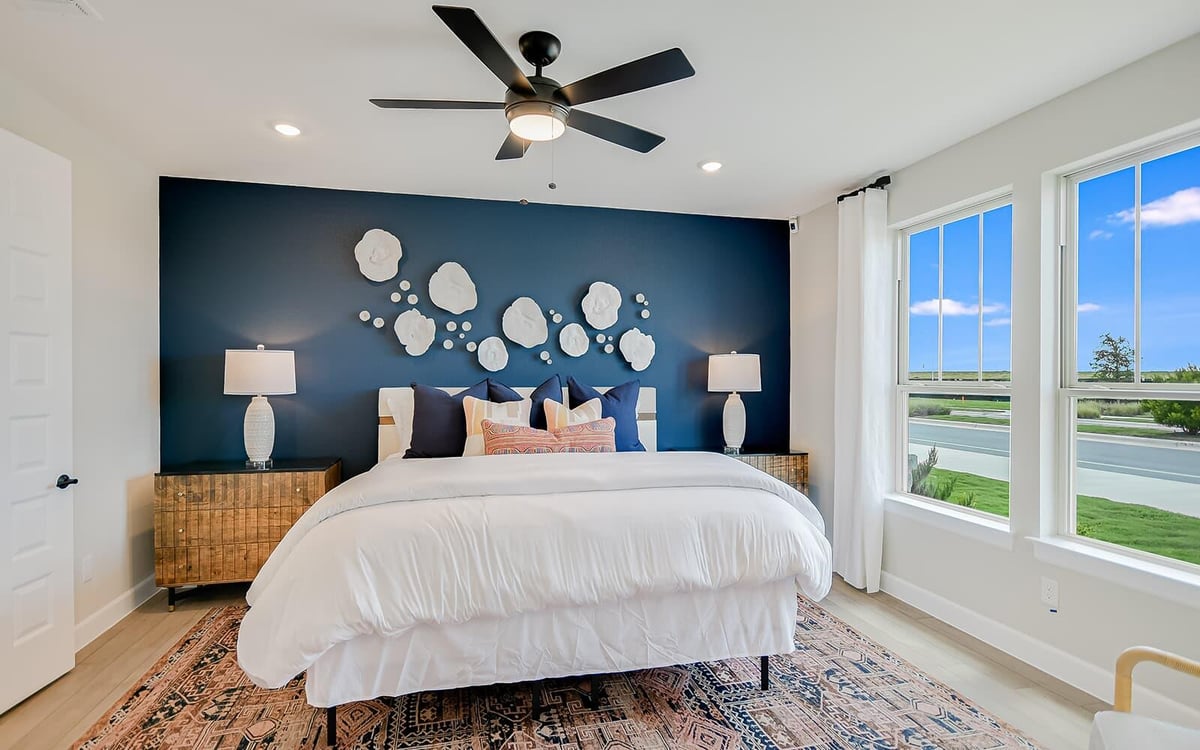 Primary bedroom at 8818 Marmoset Way - 3 bed 3 bath home