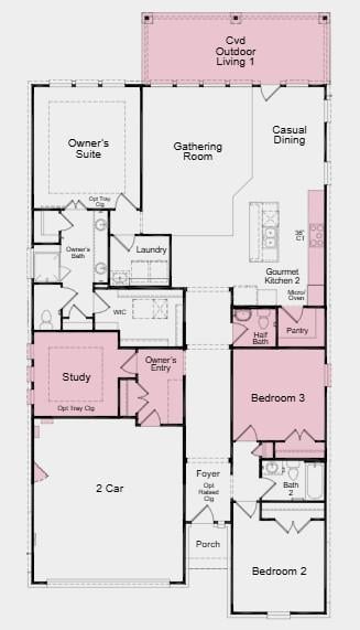 Living area at 8821 Golden Lion Dr - 3 bed 2 bath home