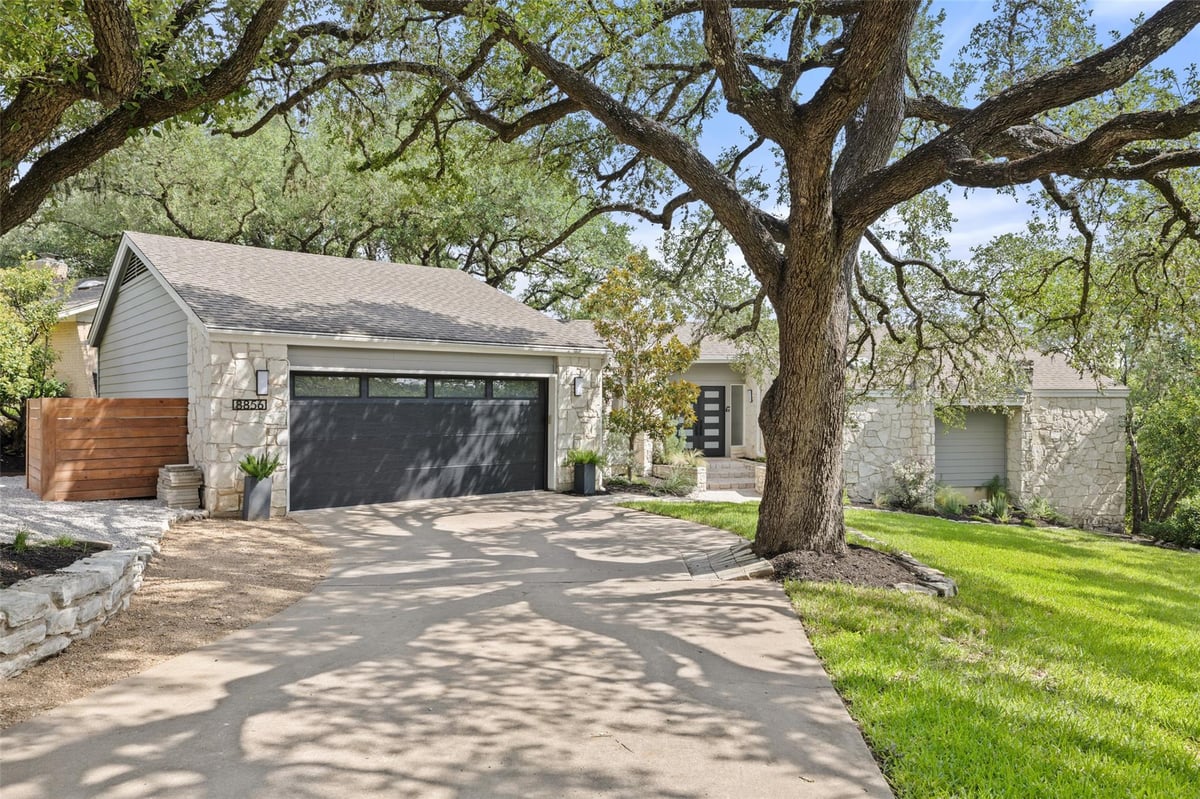 View 8856 Mountain Ridge Cir in Great Hills I The 8856 Mountain Ridge Cir - front exterior - Luxury home in Great Hills I The, Austin, TX