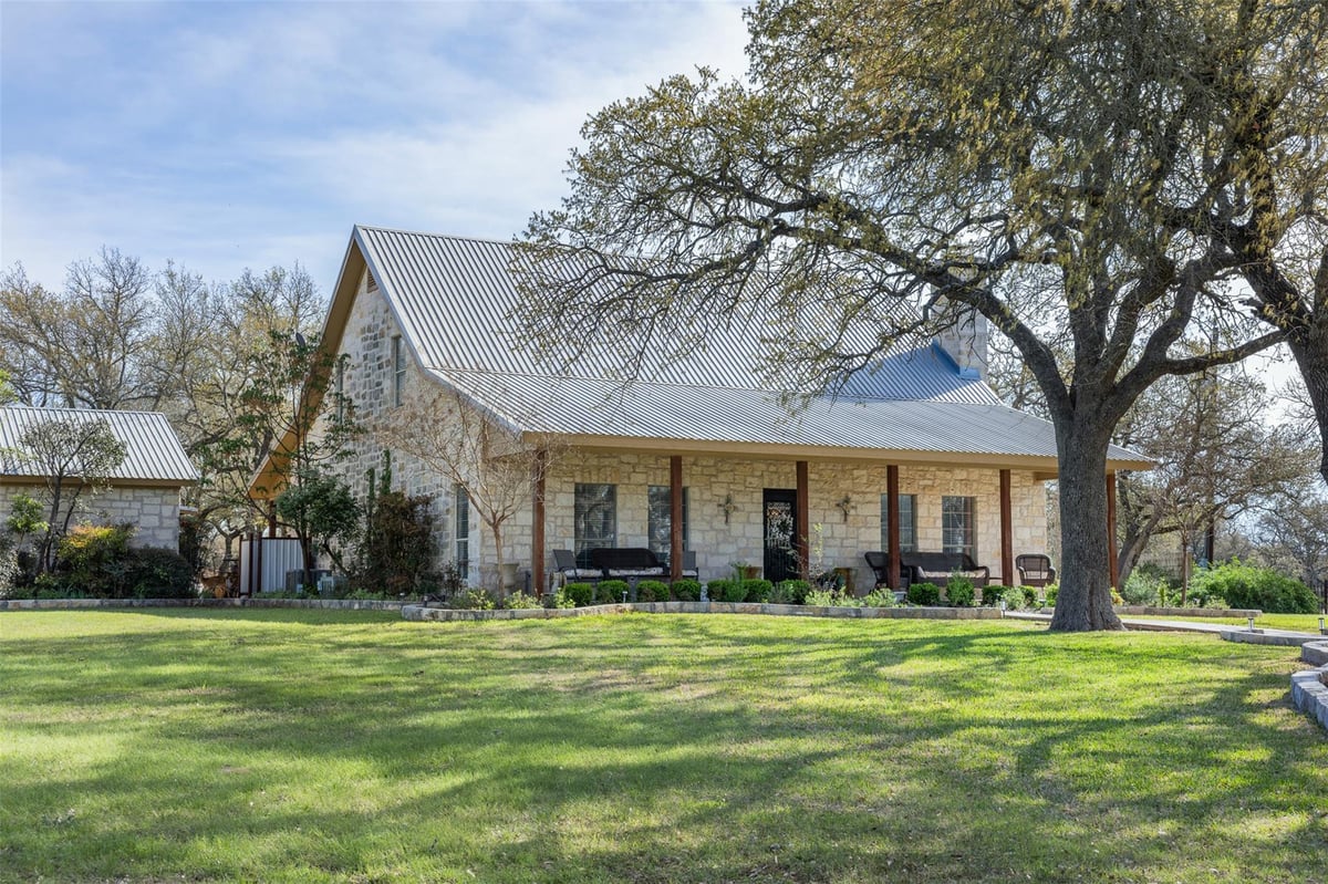 View 8901 County Road 108 in none 8901 County Road 108 - front exterior - Luxury home in none, Burnet, TX