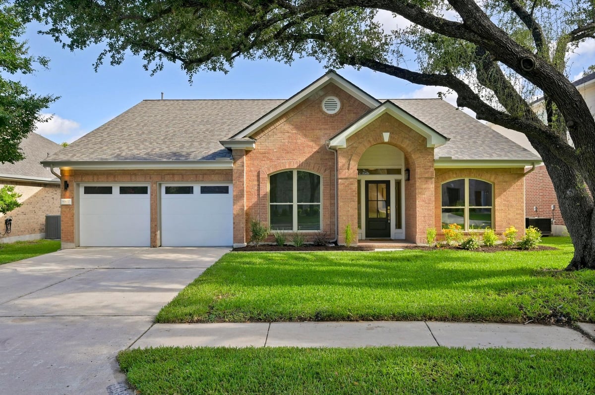 View 8902 Rustic Cv in Meadows Brushy Creek 8902 Rustic Cv - front exterior - Luxury home in Meadows Brushy Creek, Austin, TX