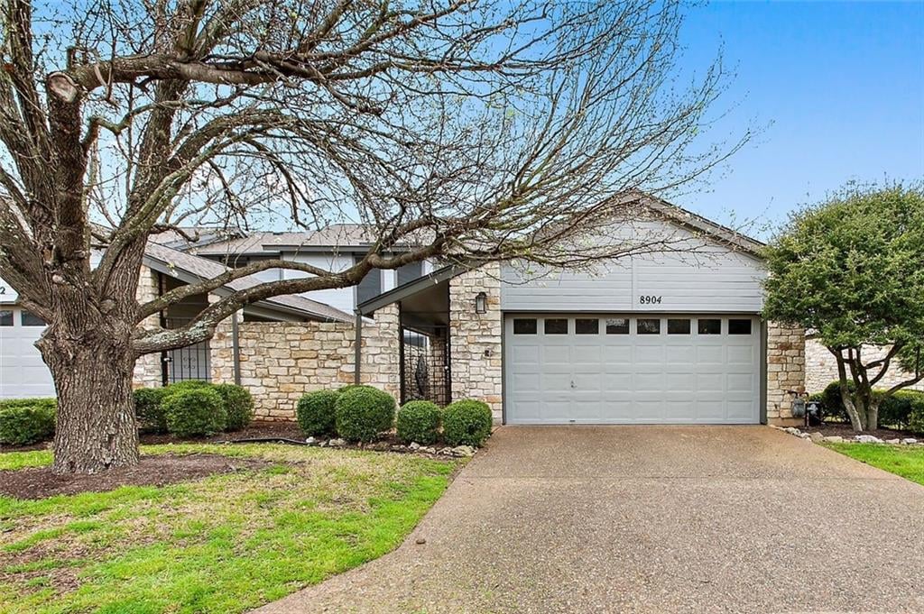 View 8904 Mount Bartlett Dr in Bluffs Great Hills 8904 Mount Bartlett Dr - front exterior - Luxury home in Bluffs Great Hills, Austin, TX
