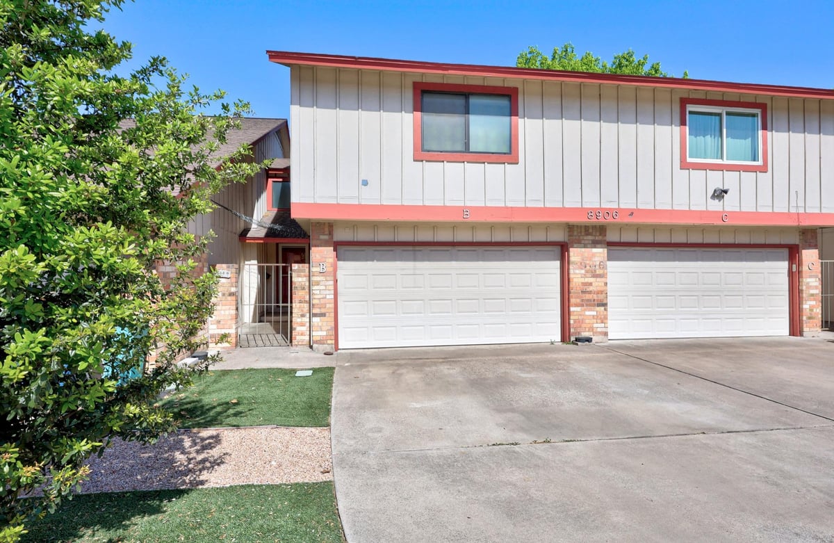 View 8906 Parkfield Dr Unit #B in Orange Grove Condominium Amended 8906 Parkfield Dr Unit #B - front exterior - Luxury home in Orange Grove Condominium Amended, Austin, TX