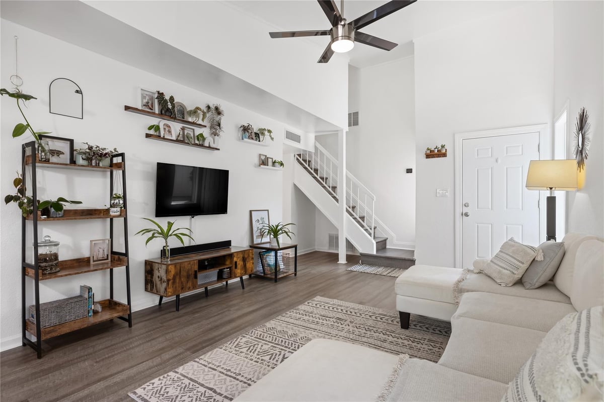 View 8906 Trone CIR Unit #A in Orange Grove Condo Amd 8906 Trone CIR Unit #A - front exterior - Luxury home in Orange Grove Condo Amd, Austin, TX