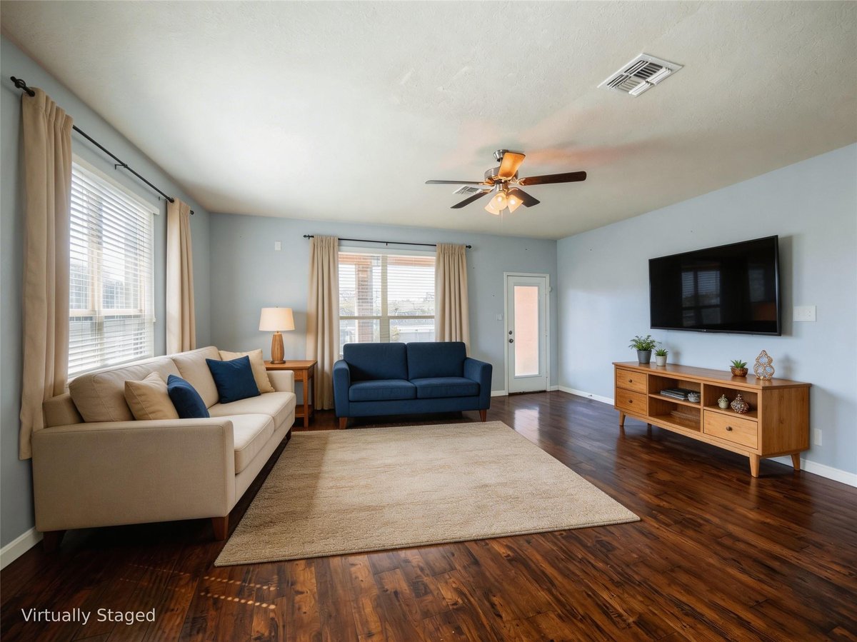 Primary bedroom at 8908 Viewpark Ln - 4 bed 3 bath home