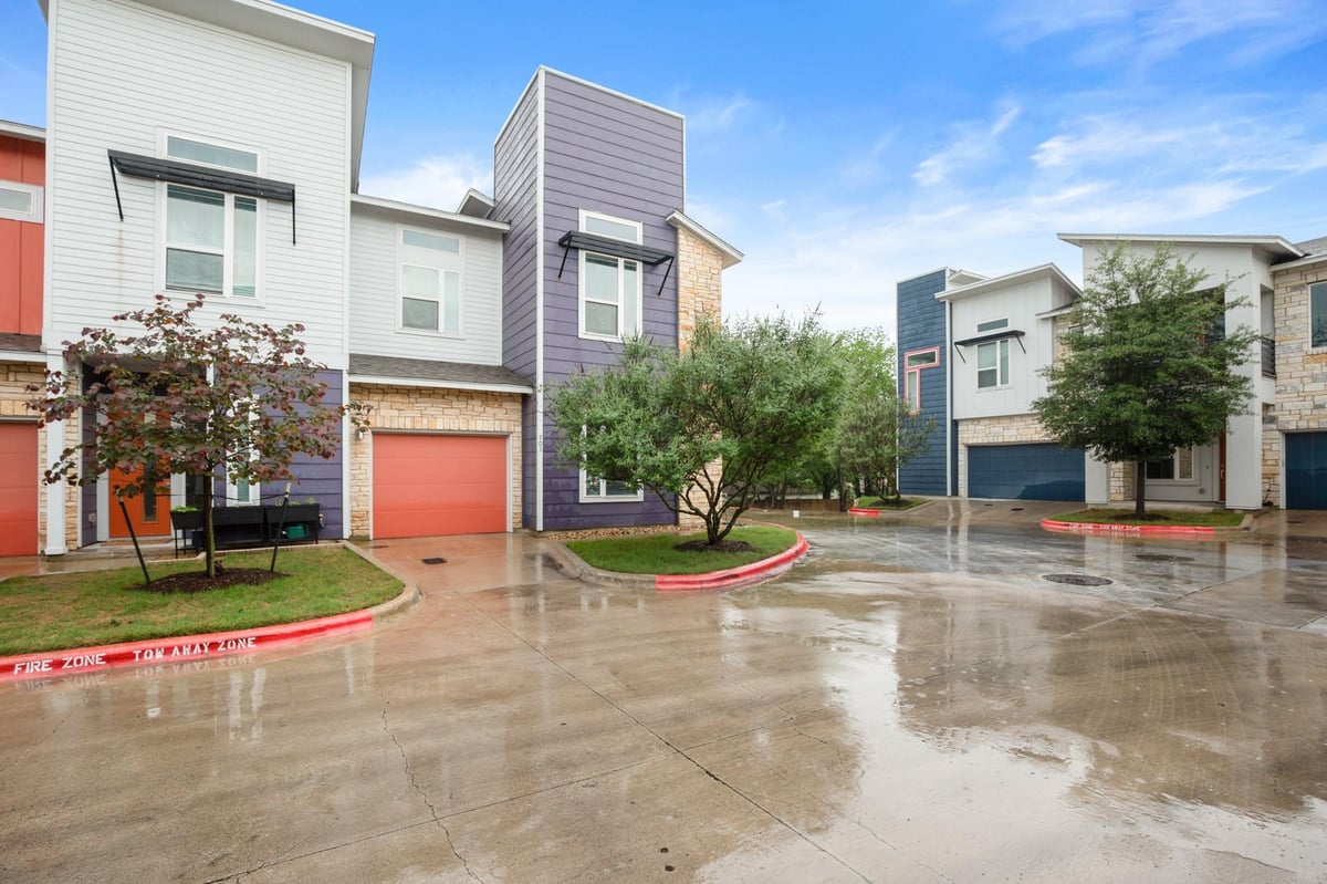 View 8922 Menchaca Rd Unit #701 in Haven Residential Condo 8922 Menchaca Rd Unit #701 - front exterior - Luxury home in Haven Residential Condo, Austin, TX