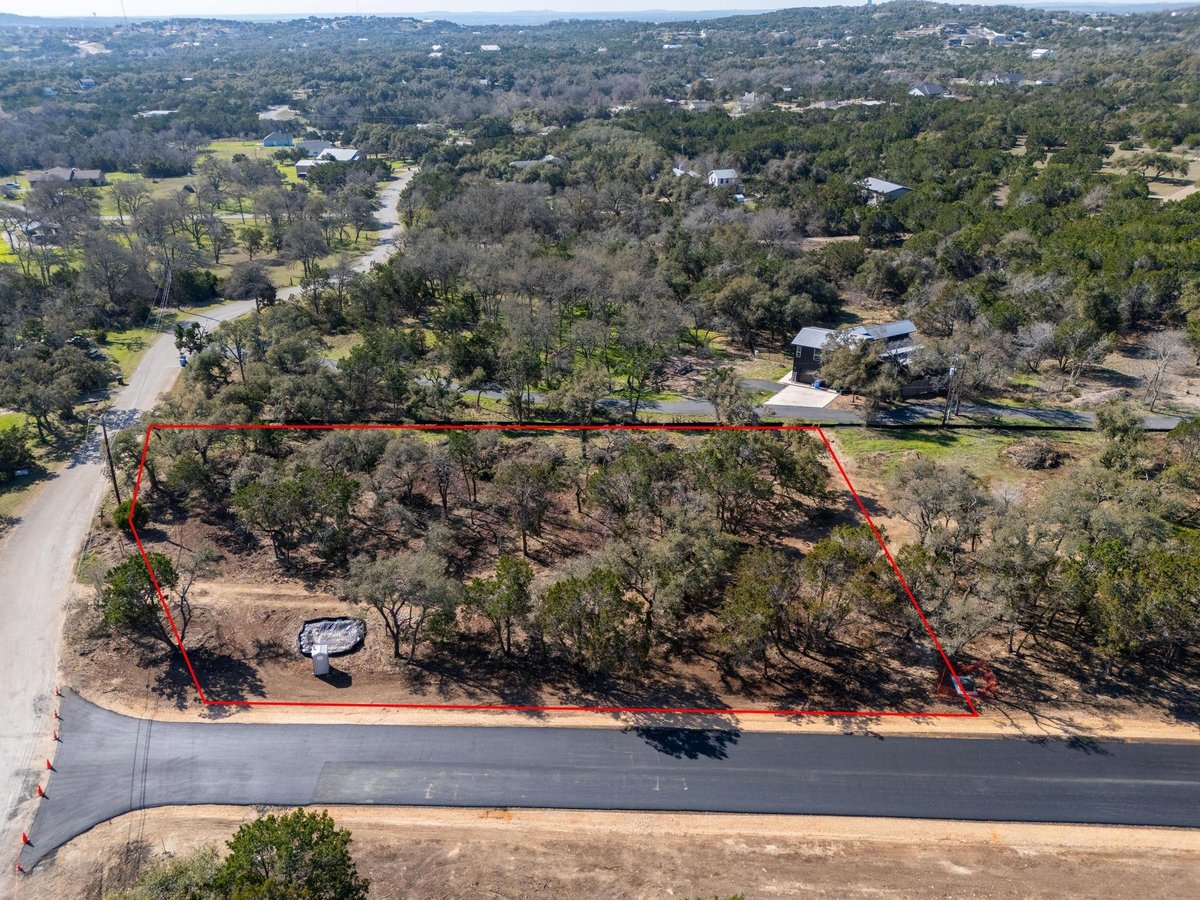 View 9-Lot Spring Oak DR in Springlake Oaks 9-Lot Spring Oak DR - front exterior - Luxury lot in Springlake Oaks, Dripping Springs, TX