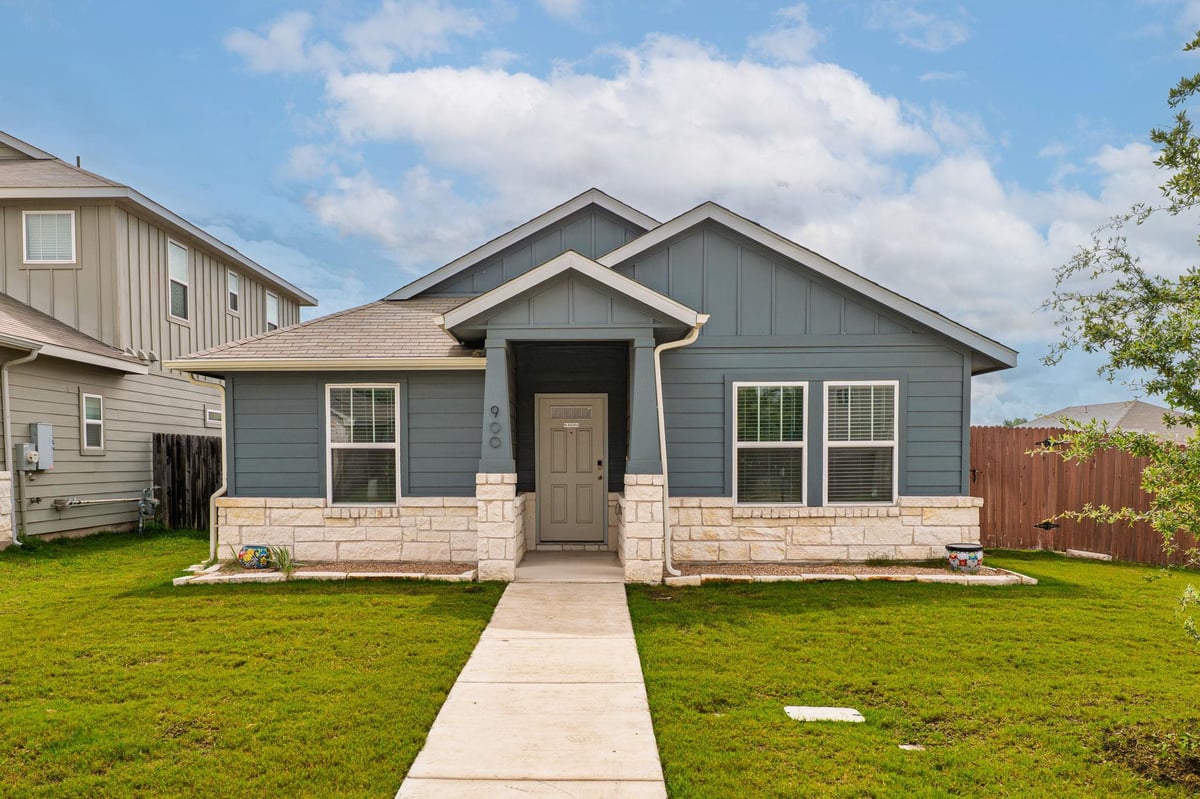View 900 Main ST in Durango Farms 900 Main ST - front exterior - Luxury home in Durango Farms, Hutto, TX