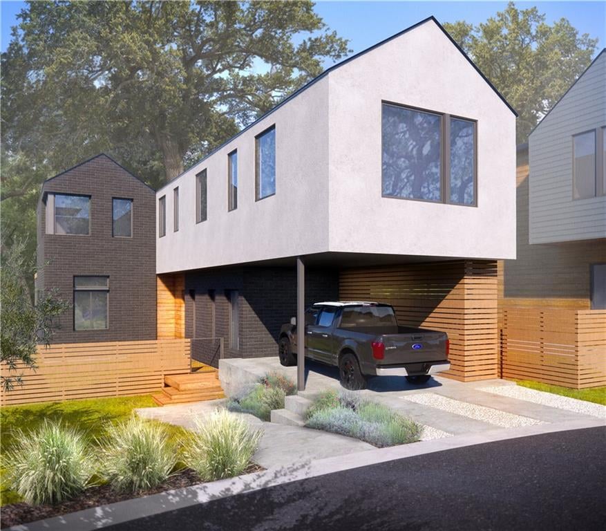 View 900 S 2nd ST Unit #10 in Bouldin Creek 900 S 2nd ST Unit #10 - front exterior - Luxury home in Bouldin Creek, Austin, TX