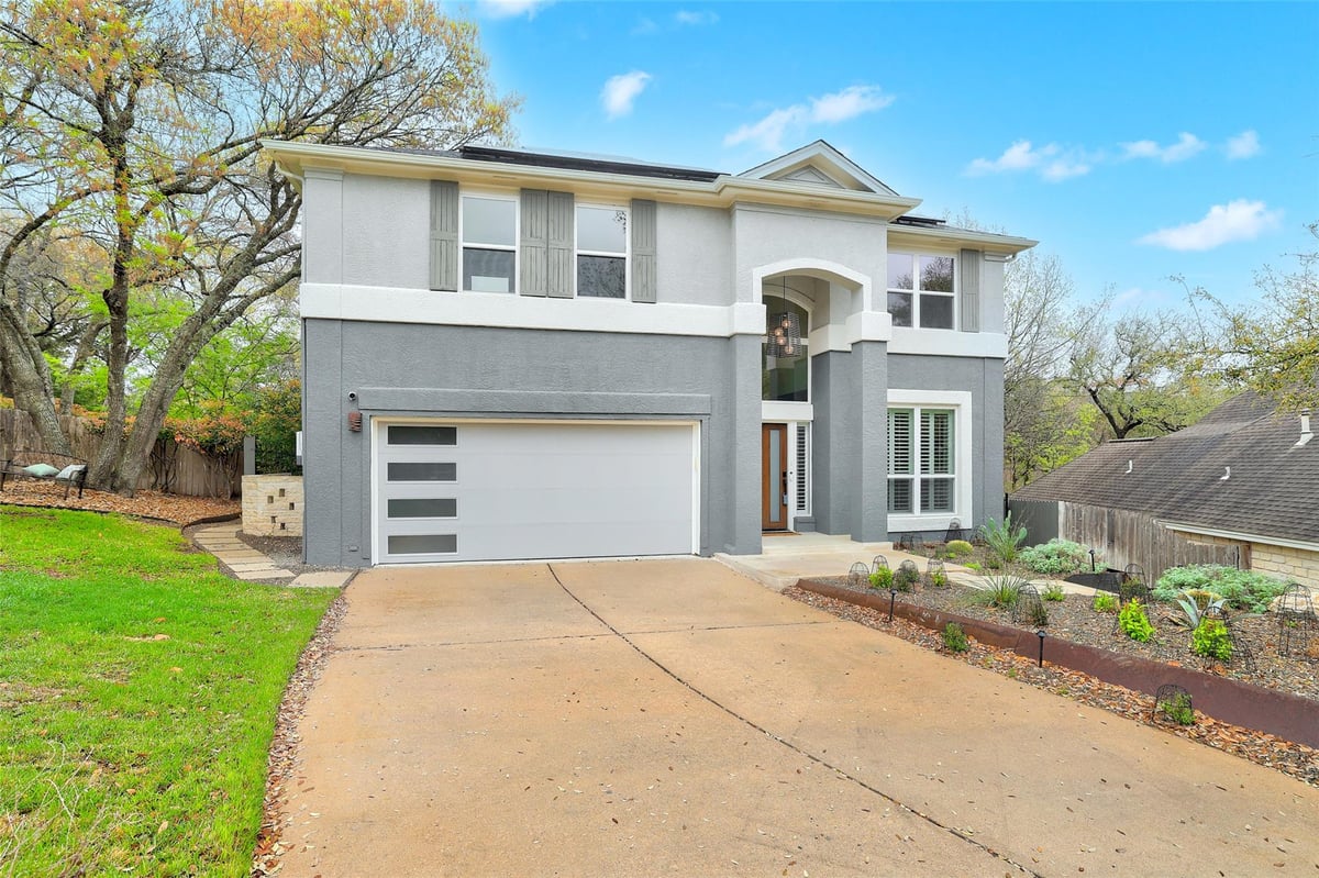 9003 Clithea Cv - front exterior - Luxury home in Great Hills Sec 25, Austin, TX