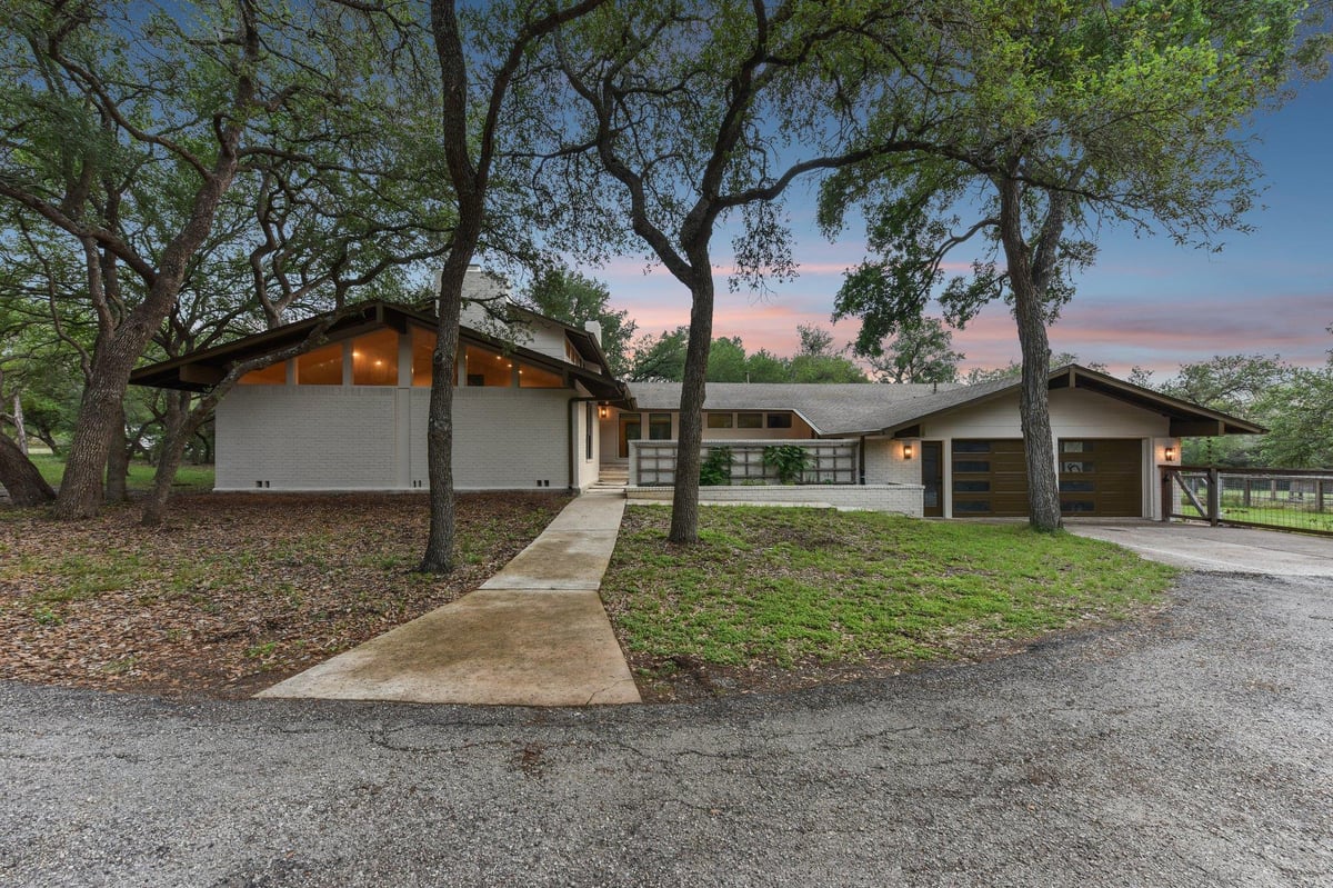 View 9004 Tara Ln in Ashley Oaks 9004 Tara Ln - front exterior - Luxury home in Ashley Oaks, Austin, TX