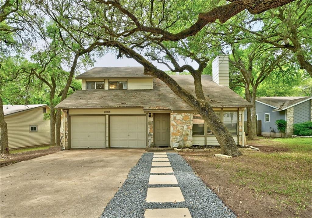 View 9004 Texas Sun Dr in Texas Oaks 9004 Texas Sun Dr - front exterior - Luxury home in Texas Oaks, Austin, TX