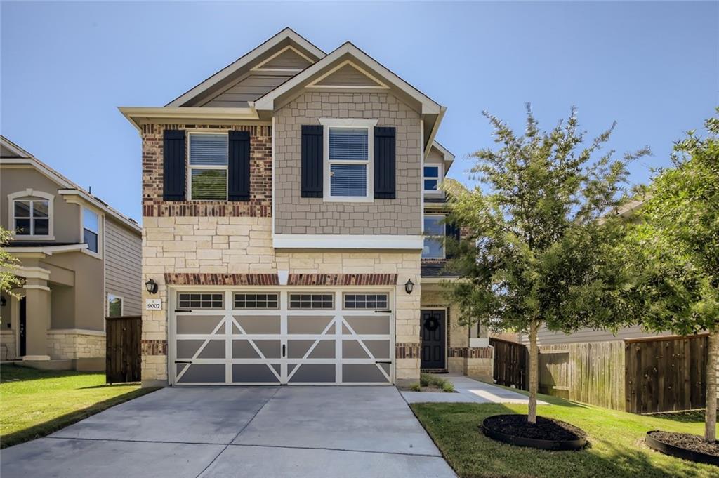 9007 Acorn Cup Dr - front exterior - Luxury home in Brentwood Villas, Austin, TX