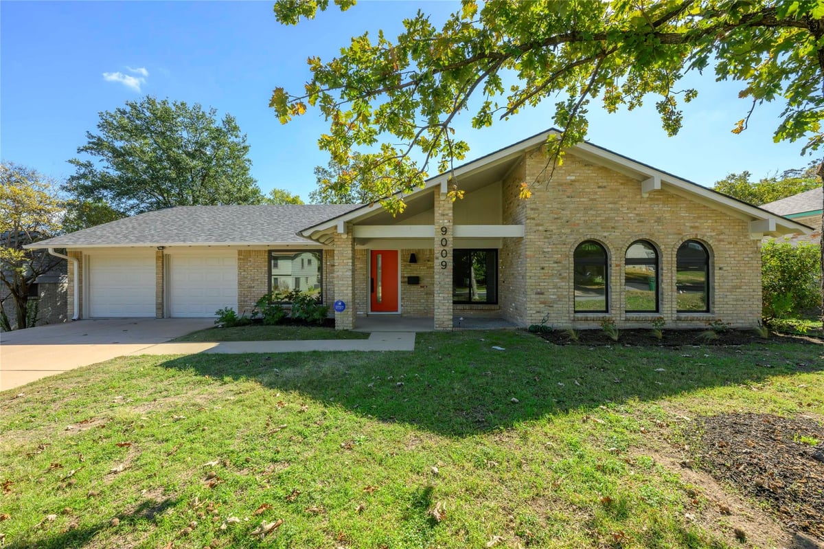 View 9009 Blue Quail DR in Quail Creek Sec 02 9009 Blue Quail DR - front exterior - Luxury home in Quail Creek Sec 02, Austin, TX