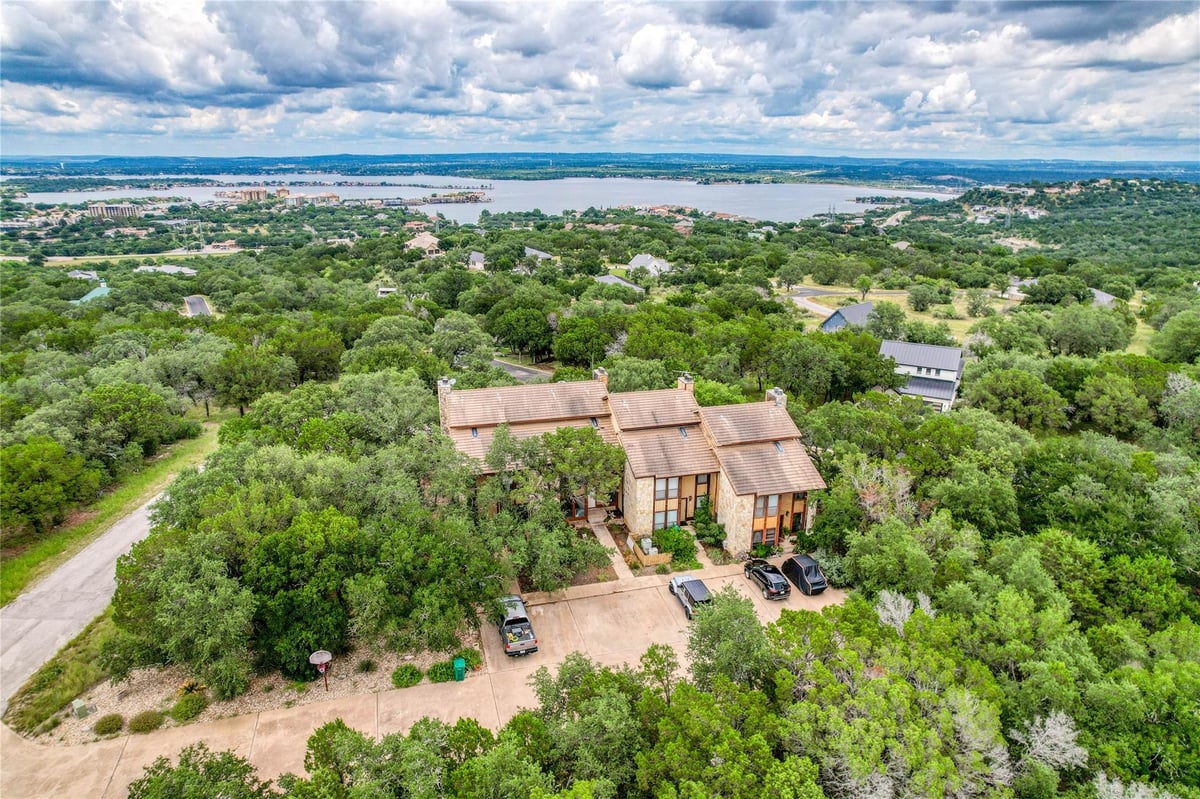 View 901 Cheyenne Unit #C in Creekhill North 901 Cheyenne Unit #C - front exterior - Luxury home in Creekhill North, Horseshoe Bay, TX