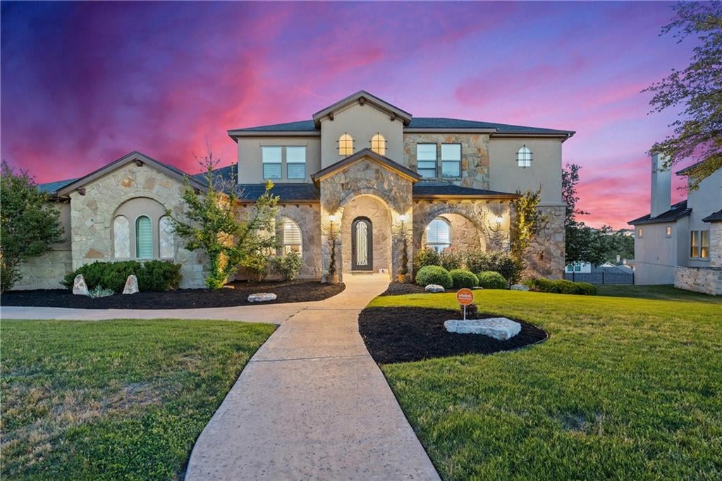View 904 Sweet Grass Ln in Serene Hills Sub Ph 2e 904 Sweet Grass Ln - front exterior - Luxury home in Serene Hills Sub Ph 2e, Austin, TX