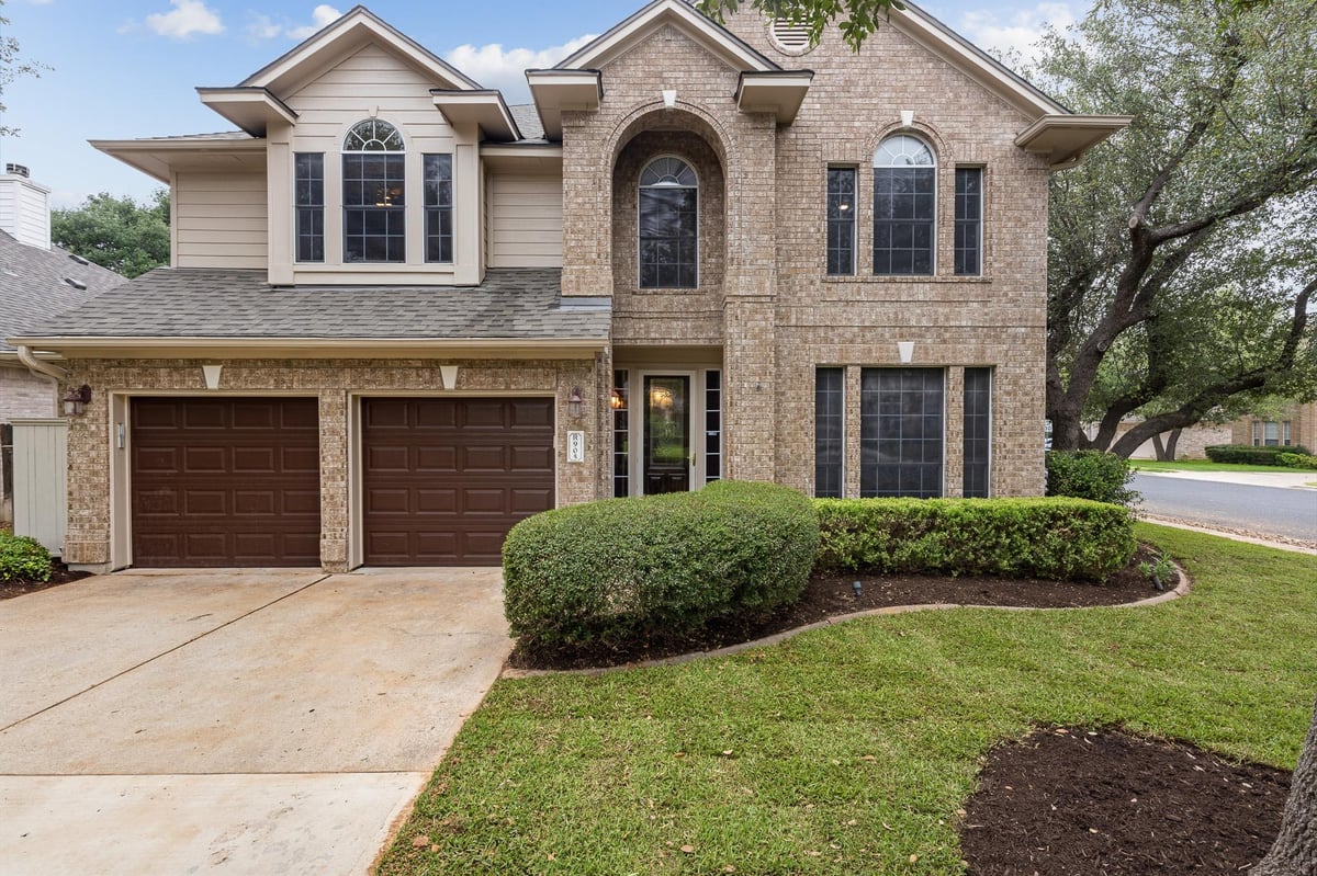 View 905 Brighton Bend Ln in Lakeline Oaks Sec 3 905 Brighton Bend Ln - front exterior - Luxury home in Lakeline Oaks Sec 3, Cedar Park, TX