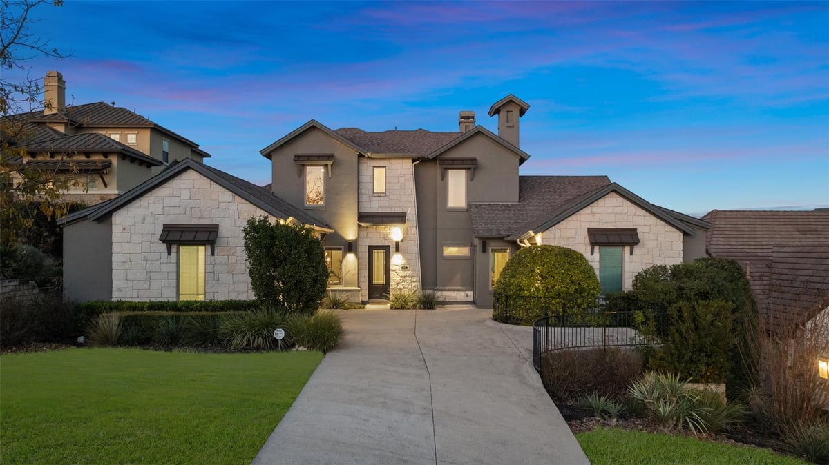 905 Madison Fork DR - front exterior - Luxury home in Serene Hills Sub Ph 2E, Austin, TX
