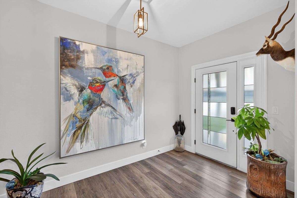 Primary bedroom at 909 Belaire Dr - 4 bed 3 bath home