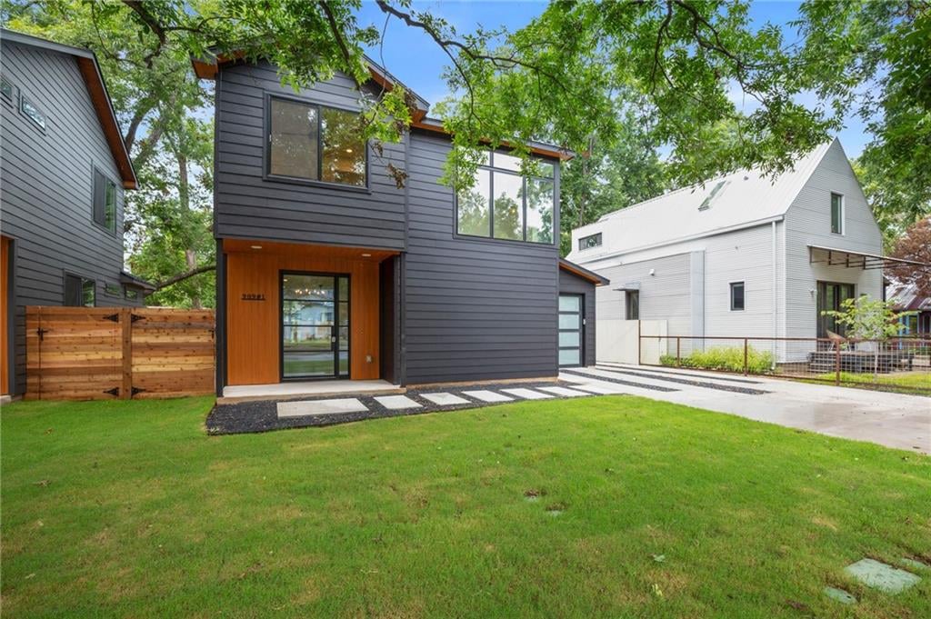 View 909 Mansell Ave Unit #1 in na 909 Mansell Ave Unit #1 - front exterior - Luxury home in na, Austin, TX