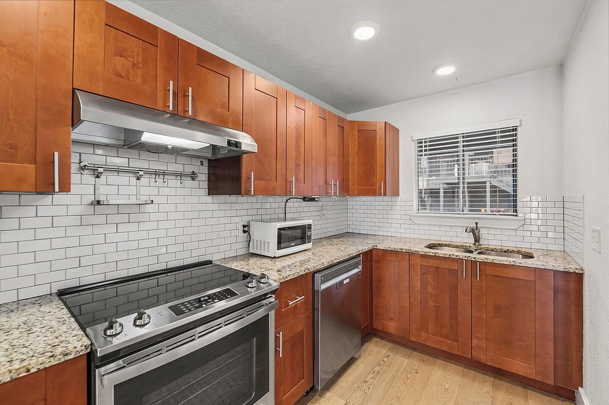 Primary bedroom at 909 Reinli St Unit #118 - 2 bed 2 bath home