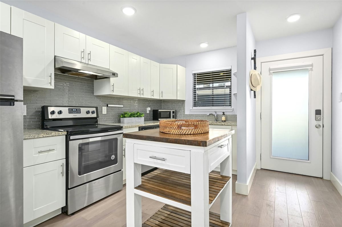 Primary bedroom at 909 Reinli St Unit #228 - 2 bed 2 bath home