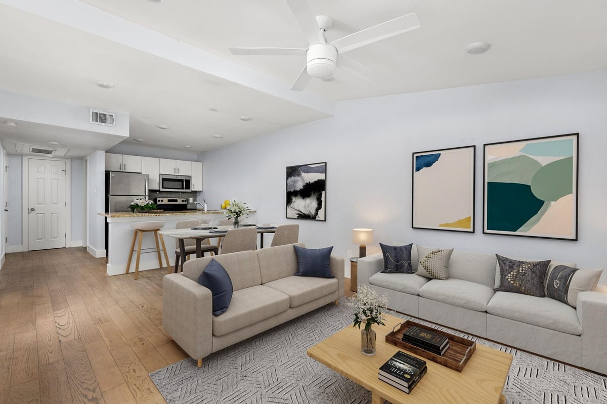 Primary bedroom at 909 Reinli St Unit #232 - 1 bed 1 bath home