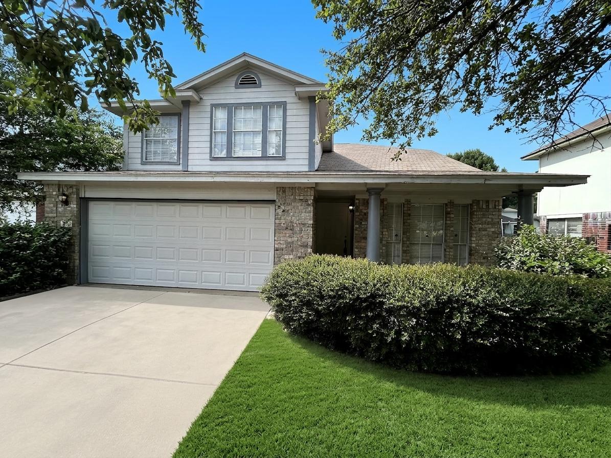 909 Settlement CV - front exterior - Luxury home in Quest Village Sec 08, Cedar Park, TX