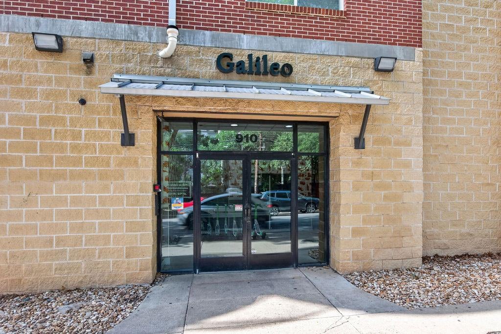 View 910 W 25th ST Unit #406 in Galileo At 25 Condo 910 W 25th ST Unit #406 - front exterior - Luxury home in Galileo At 25 Condo, Austin, TX