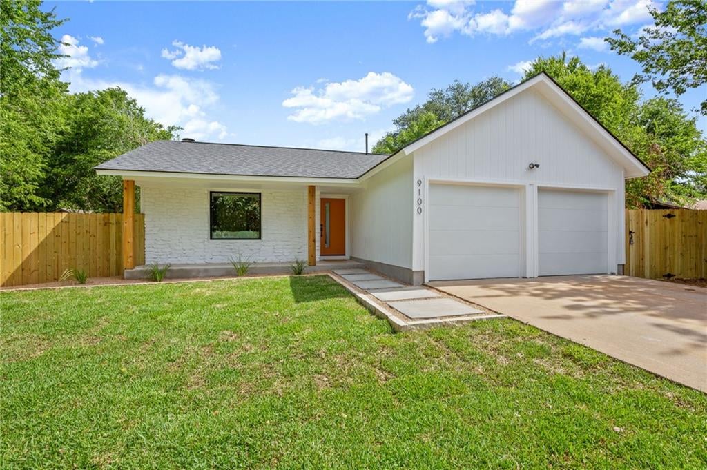 View 9100 Cookwood Cv in Pheasant Run Sec 01-A 9100 Cookwood Cv - front exterior - Luxury home in Pheasant Run Sec 01-A, Austin, TX
