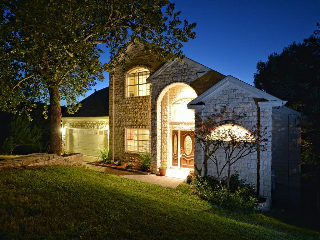 View 9104 Echo Point Cv in Great Hills 7-A 9104 Echo Point Cv - front exterior - Luxury home in Great Hills 7-A, Austin, TX