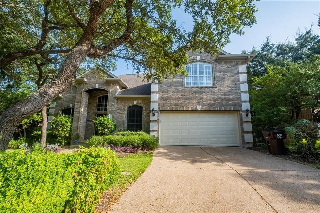 9105 Corbin Creek Cv - front exterior - Luxury home in Oak Brook Sec 4a, Austin, TX