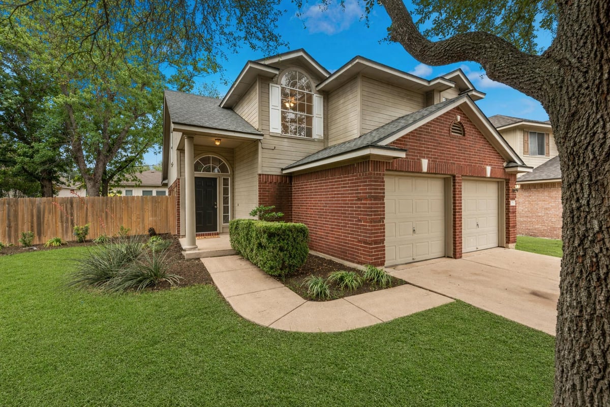 View 9109 Hoffman Cv in Sendera 9109 Hoffman Cv - front exterior - Luxury home in Sendera, Austin, TX