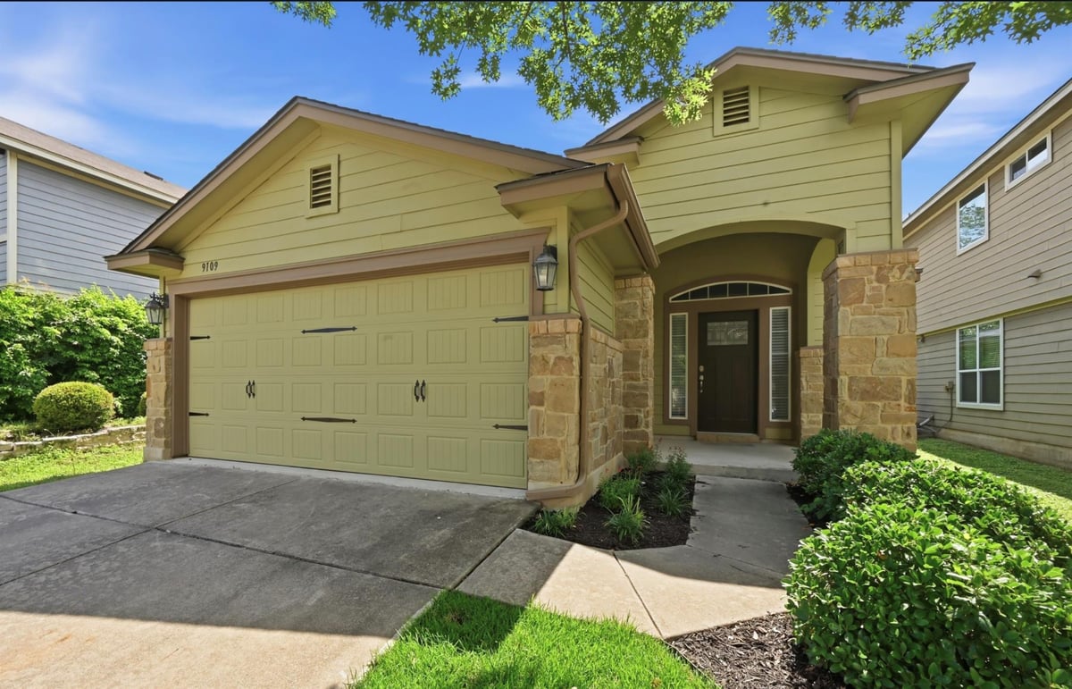 View 9109 Sweetgum DR Unit #161 in Sage Meadow Condo Amd 9109 Sweetgum DR Unit #161 - front exterior - Luxury home in Sage Meadow Condo Amd, Austin, TX