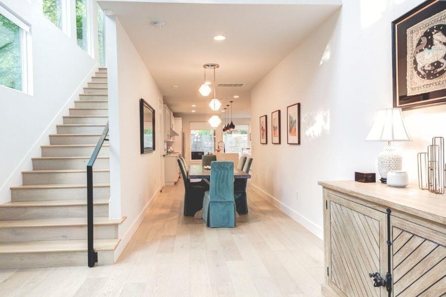 Living area at 916 E 50th St Unit #1 - 4 bed 3 bath home