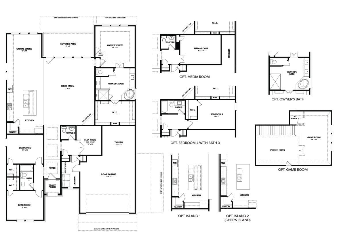 Living area at 924 Old Garden Rd - 4 bed 3 bath home