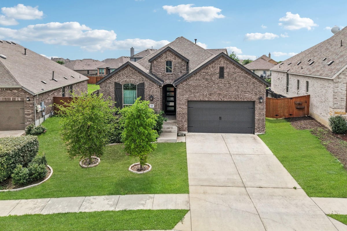View 930 Nautical Loop in Crosswinds 930 Nautical Loop - front exterior - Luxury home in Crosswinds, Kyle, TX
