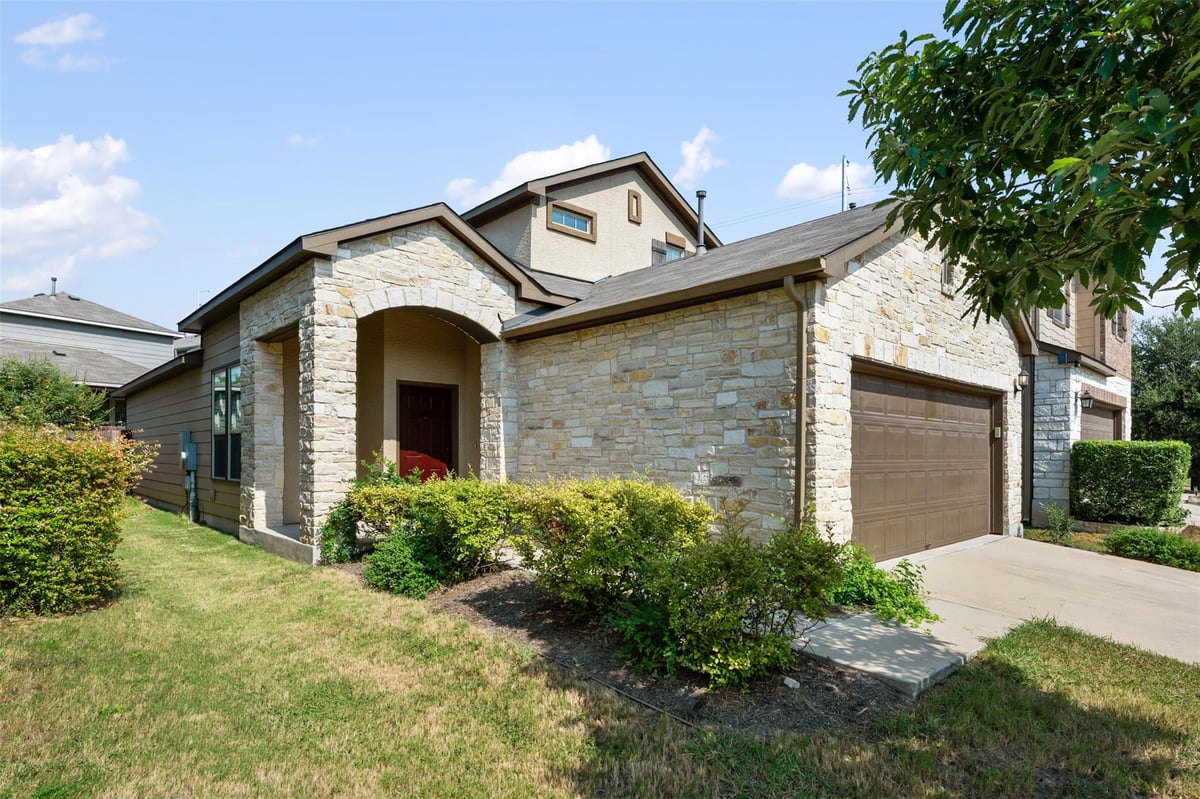 View 9302 Tanager Way in Searight Vlg Condos 9302 Tanager Way - front exterior - Luxury home in Searight Vlg Condos, Austin, TX