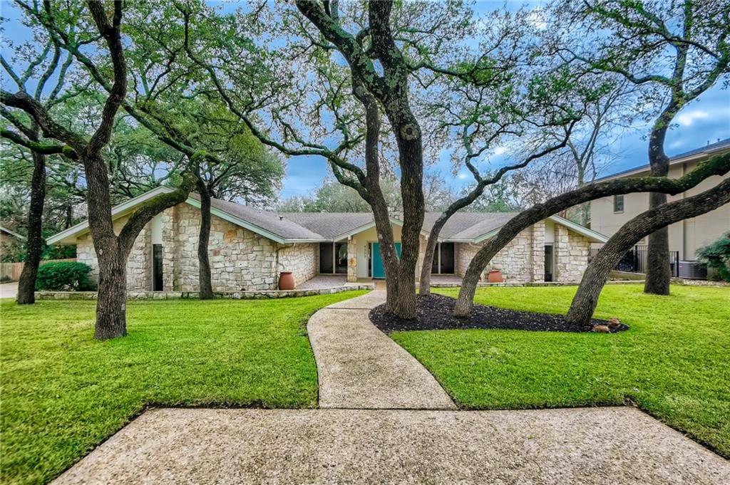 View 9303 Cedar Crest Dr in Balcones Village Sec 04 9303 Cedar Crest Dr - front exterior - Luxury home in Balcones Village Sec 04, Austin, TX
