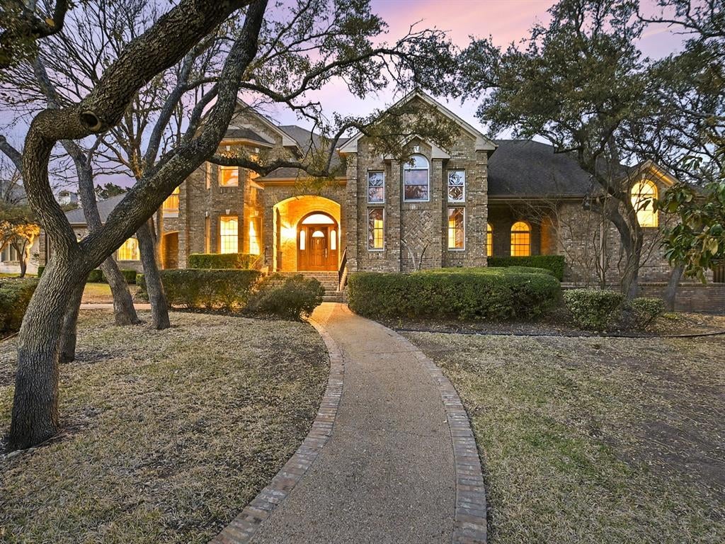 View 9304 Bell Mountain Dr in Long Canyon 9304 Bell Mountain Dr - front exterior - Luxury home in Long Canyon, Austin, TX