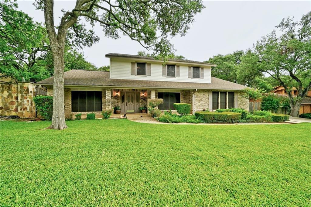 View 9306 Mystic Oaks Trl in Northwest Balcones Amd 9306 Mystic Oaks Trl - front exterior - Luxury home in Northwest Balcones Amd, Austin, TX